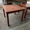 Bàn cafe gỗ vuông cũ thanh lý giá rẻ