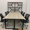 Bàn họp chân sắt 1m8 giá rẻ