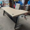 Bàn làm việc cũ chân sắt 1m4 cao cấp