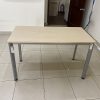 Bàn làm việc Hòa Phát cũ chân sắt 1m2