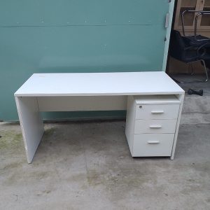 Bàn làm việc cũ 1m5 kèm cabin 3 ngăn