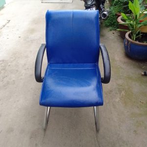 Ghế chân quỳ Hòa Phát cũ cao cấp màu xanh