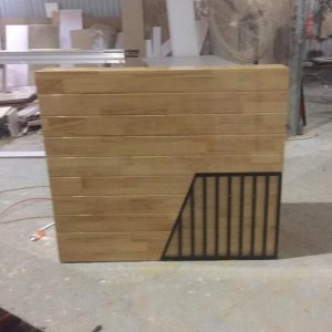 Quầy bar cafe 1m2 gỗ ghép giá rẻ