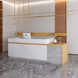 Quầy lễ tân 1m8 hiện đại giá rẻ