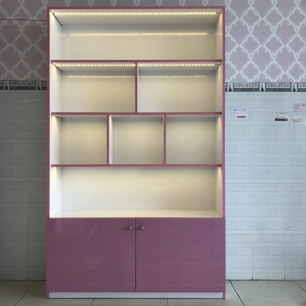 tu trung bay trang hong 1m2 x 2m