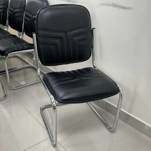 Ghế quỳ chân inox không tay bọc da cũ