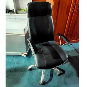 Ghế xoay trưởng phòng bọc da lưng cao