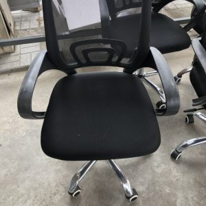 Ghế Xoay Lưới Đen Có Tựa