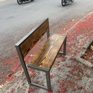 Ghế Cafe Sắt Dài 1M