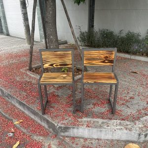 Ghế Cafe Đơn Sắt