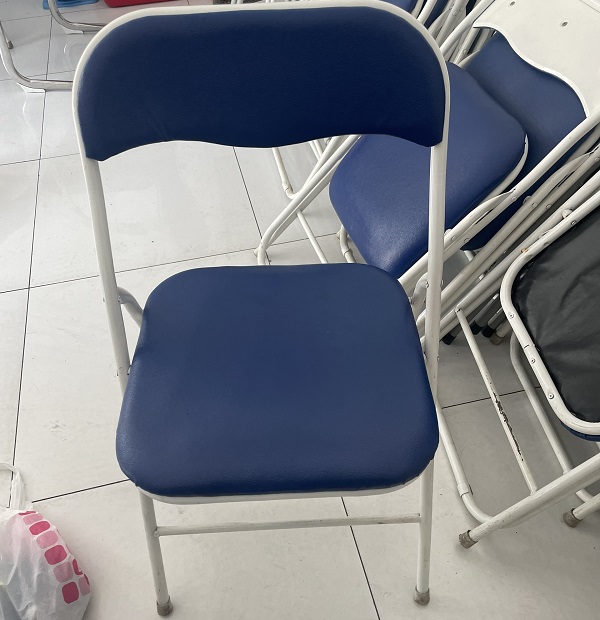 ghế xếp xanh