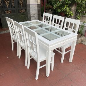 Bàn Ăn 6 Ghế 1M6