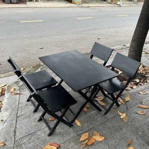 Bàn Ghế Xếp Quán Nhậu
