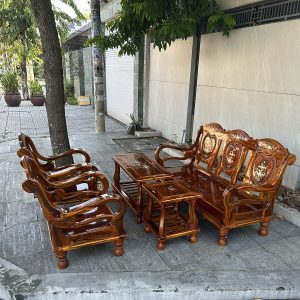 Salon Gỗ Tràm Cao Cấp 5 món