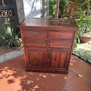 Tủ Giày Gỗ Muồng 4 Ngăn