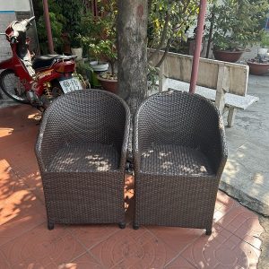 Ghế Nhựa Mây Cafe