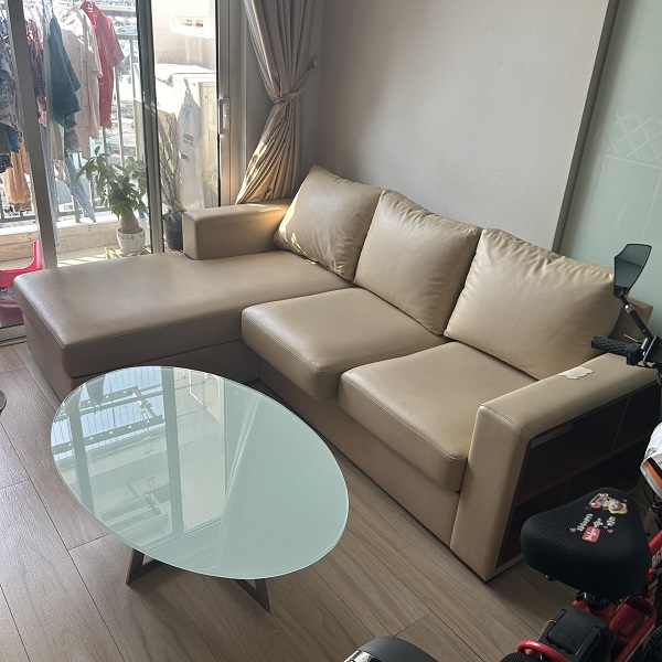 sofa da góc L