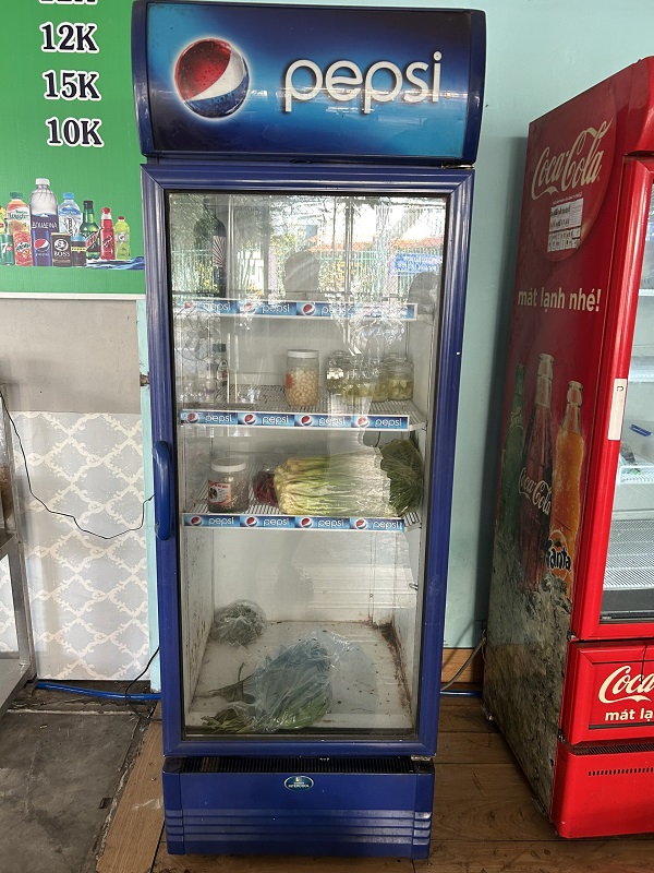 tủ mát pepsi