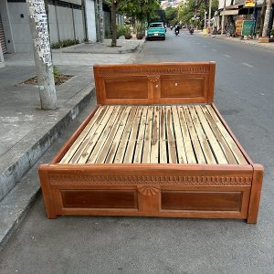 Giường Gỗ Xoan Đào
