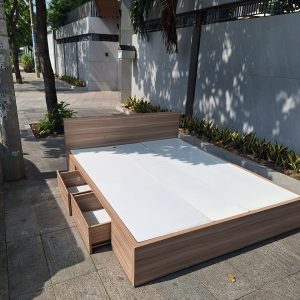 Giường Có Ngăn Kéo 1M6