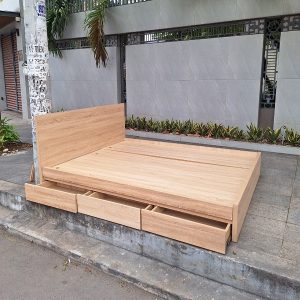 Giường Có Ngăn Kéo 1m8