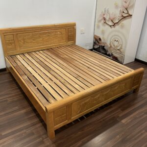 Giường Gỗ Sồi 1m8