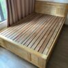 Giường Gỗ Sồi 1m4