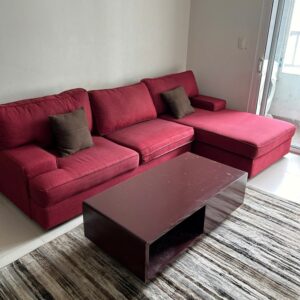 Sofa Góc L Kèm Bàn