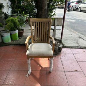 Ghế Dựa Tay Gỗ