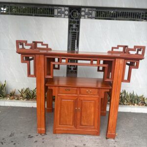 Bàn Thờ Gỗ Gõ Đỏ
