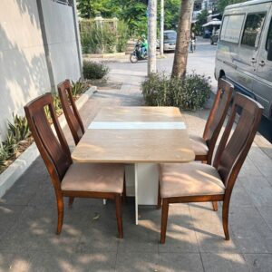 Bàn Ăn Gấp Gọn 4 ghế