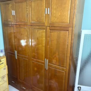 Tủ Quần Áo 4 Cánh Gỗ Sồi
