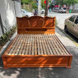 Giường Gỗ Gõ Đỏ 1m8