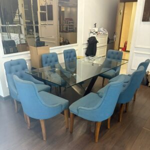 Bàn Ăn 8 Ghế Nhập Khẩu